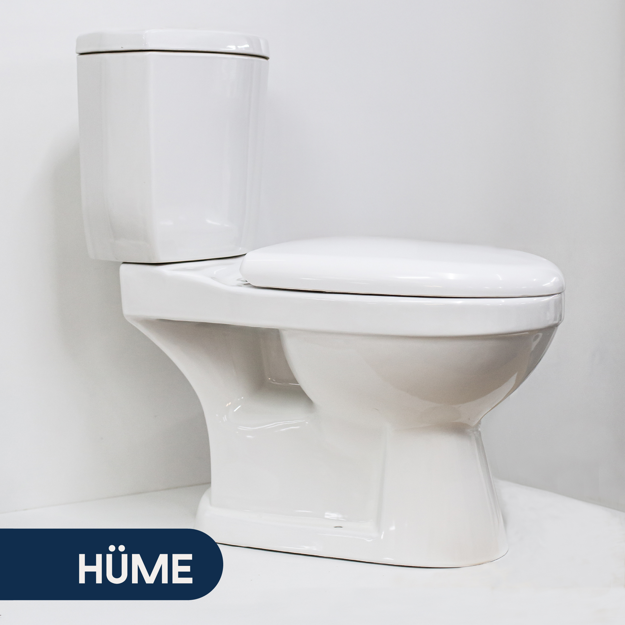 Inodoro Largo Con Tapa Y Depósito Apoyo Worcer Lira Blanco