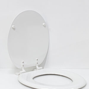 Tapa De Inodoro D’accord Fl Blanca Hje. Nylon