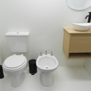 Juego De Baño Completo Sanitarios Nápoles + Accesorios