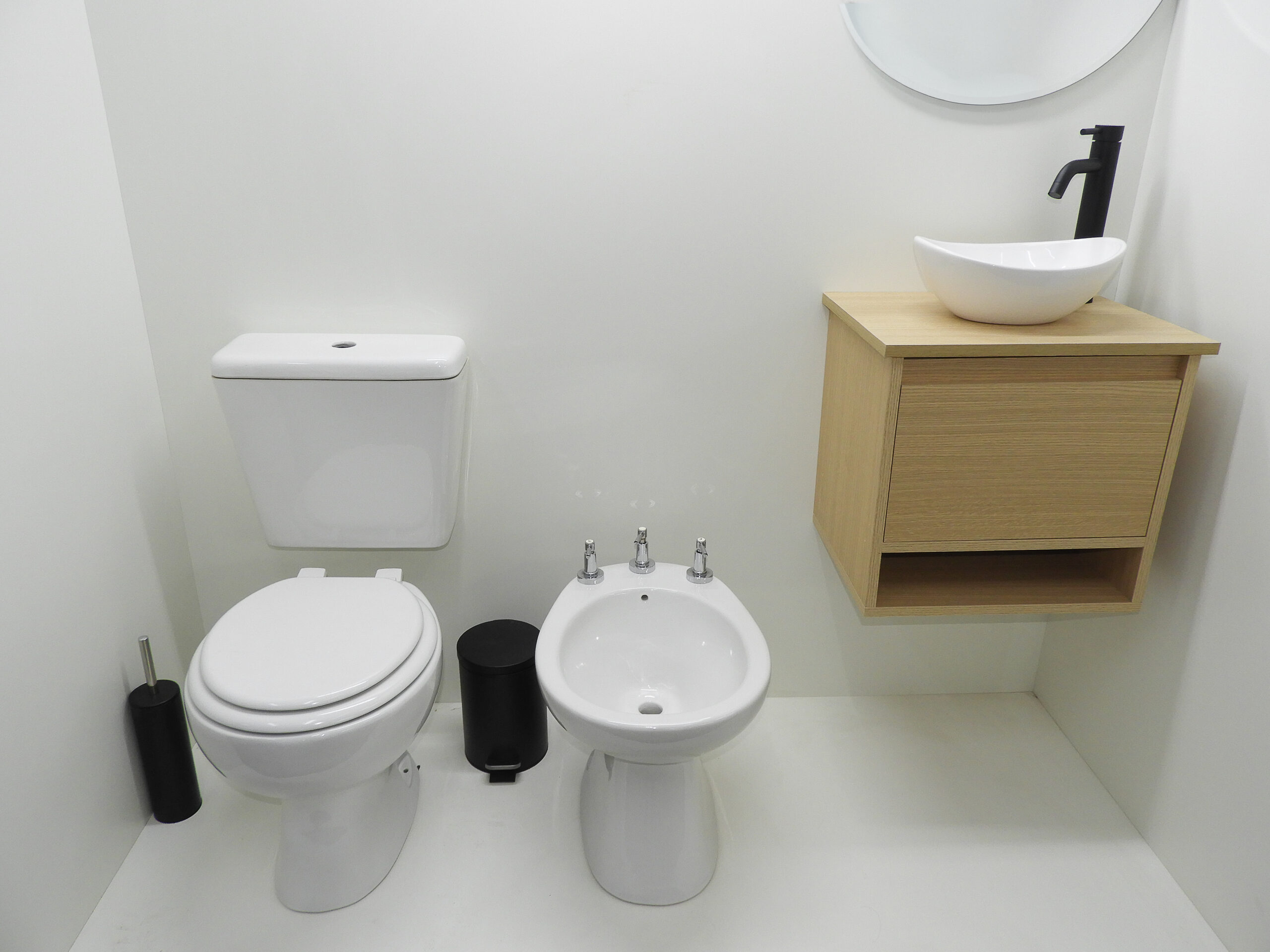 Juego De Baño Completo Sanitarios Nápoles + Accesorios