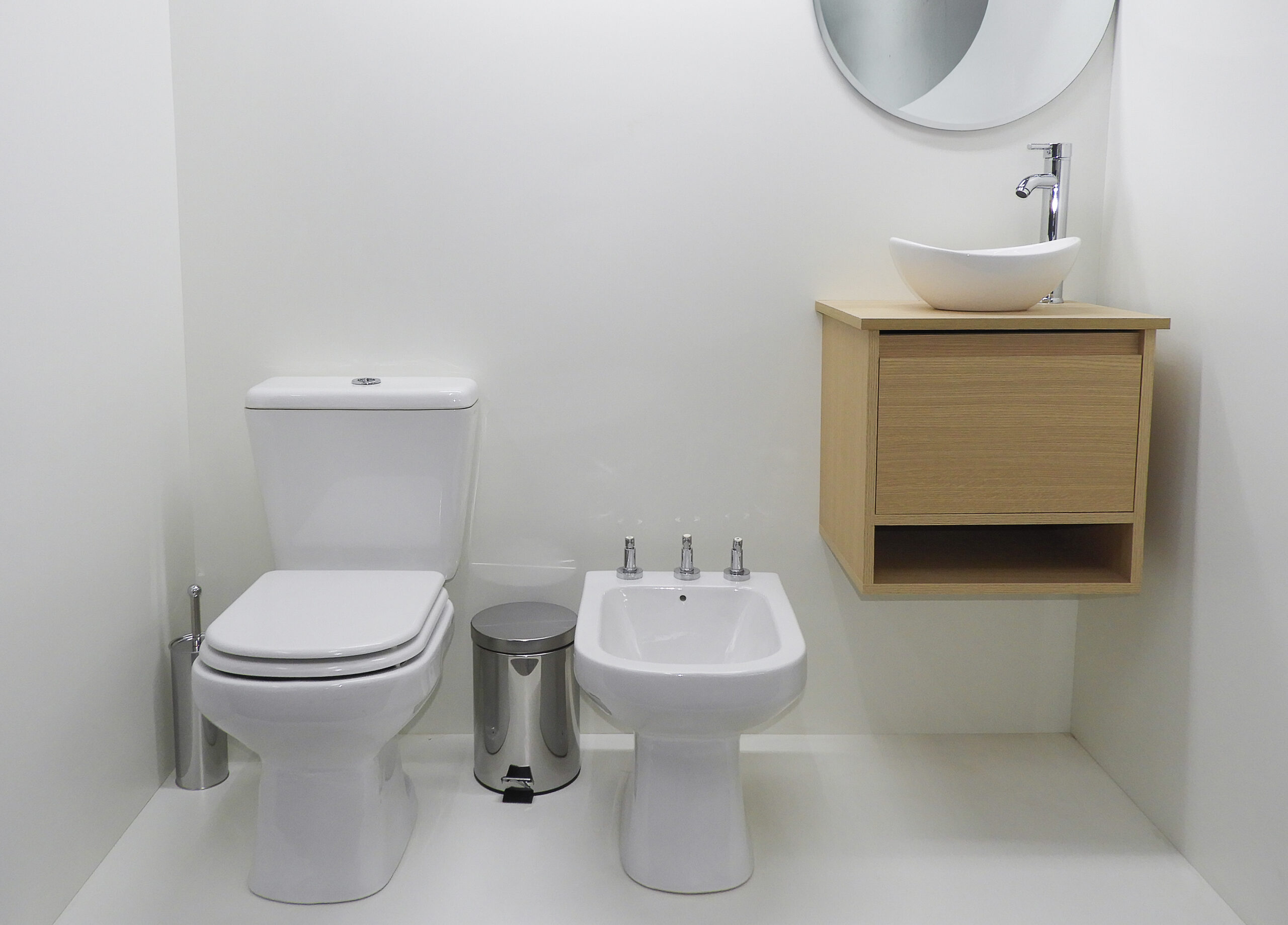 Juego De Baño Completo Sanitarios Lyon + Accesorios