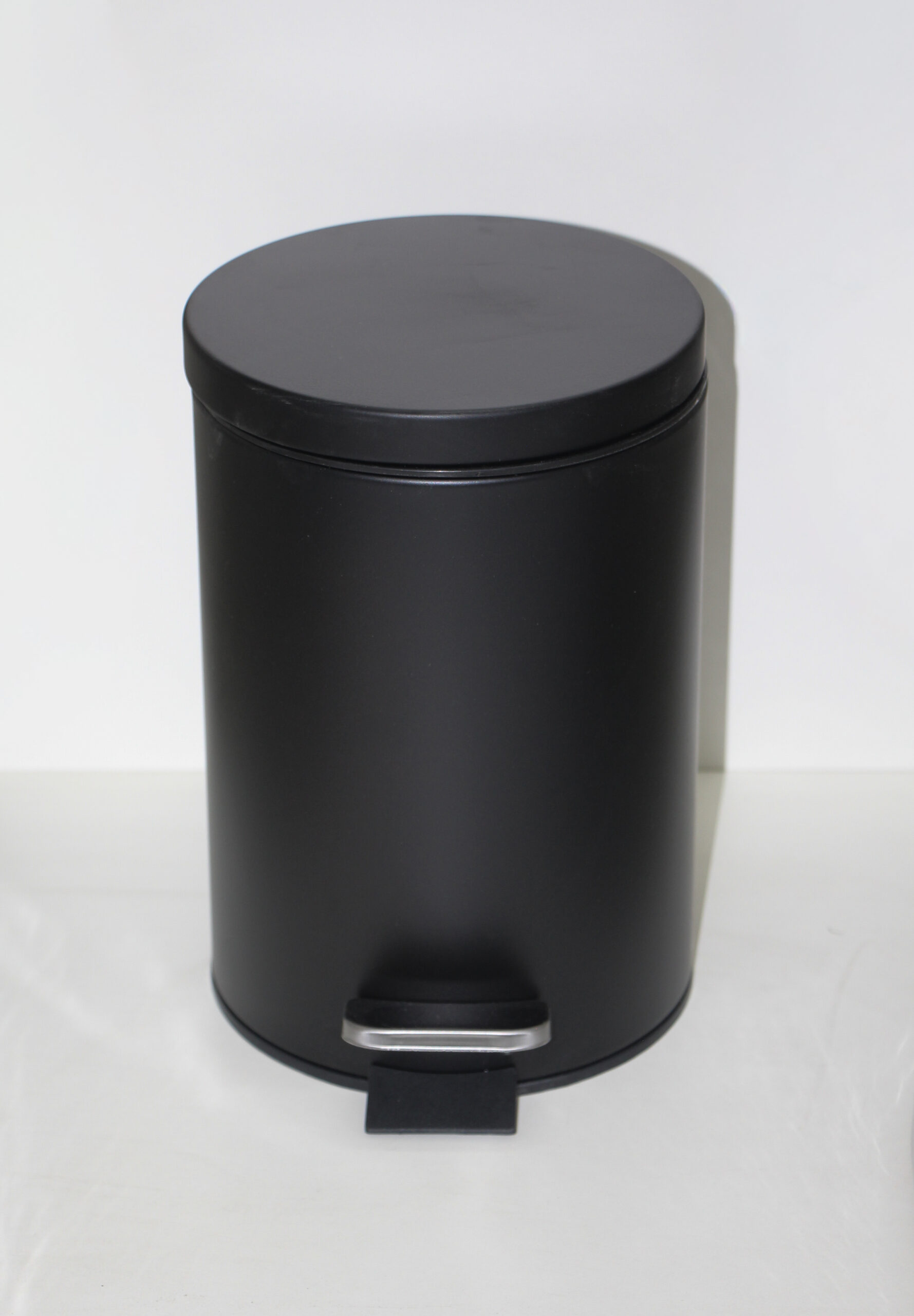 Cesto Tacho De Basura Metálico Negro 3lts D’accord